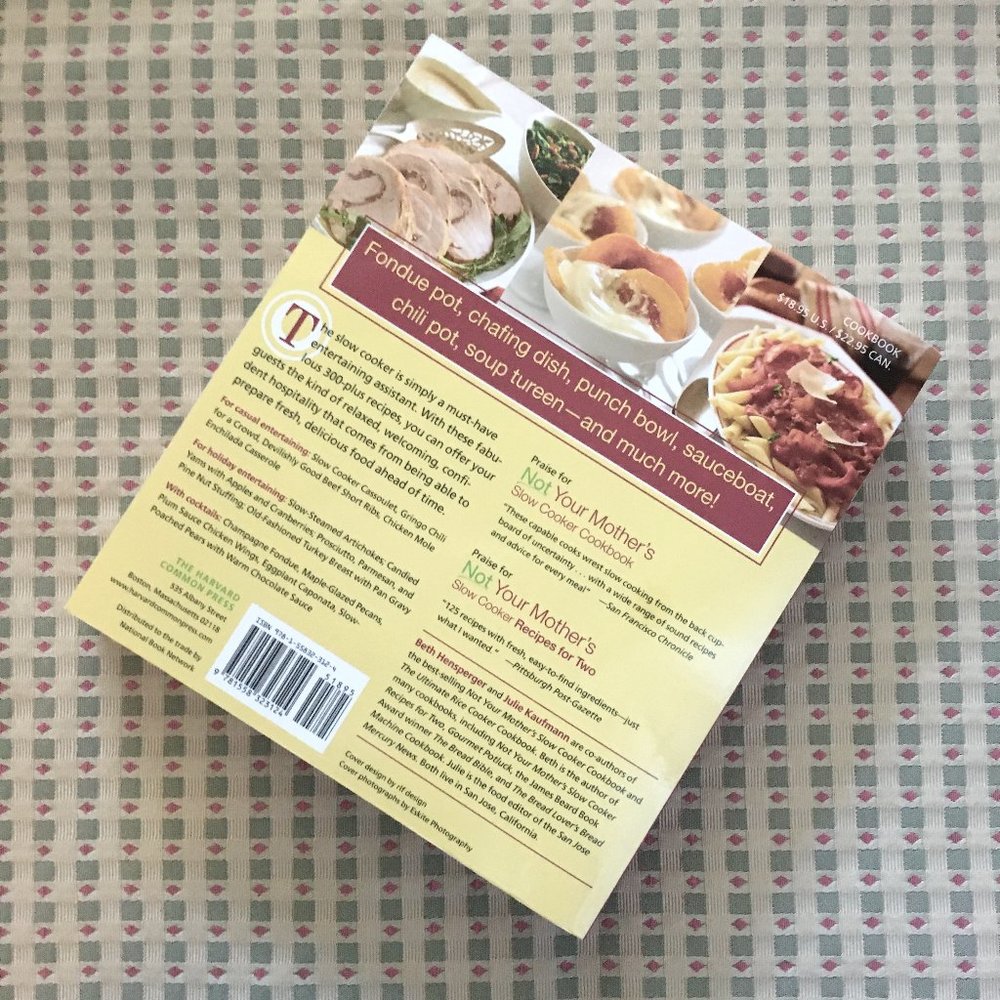 'Not Your Mother's Slow Cooker' Softcover Cookbook Beth Hensperger Y2K Recipes - Picture 3 of 15